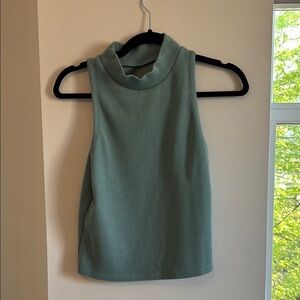 Turtleneck Tank Top